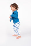 Boo Boo Harem Pants - Blue Whale