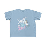 Just Be You Unicorn Girl Tee